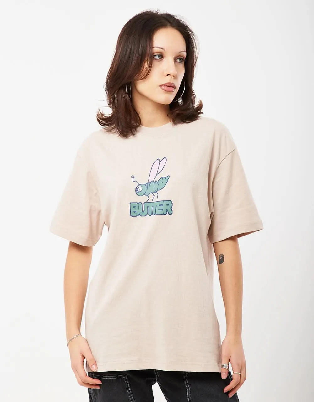 Butter Goods Dragonfly T-Shirt - Sand