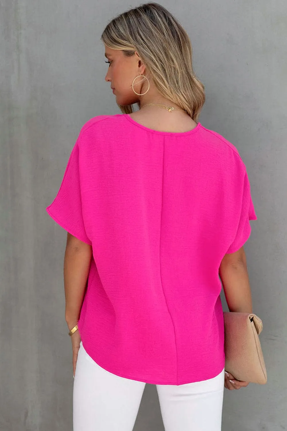 Casual Pink Blouse