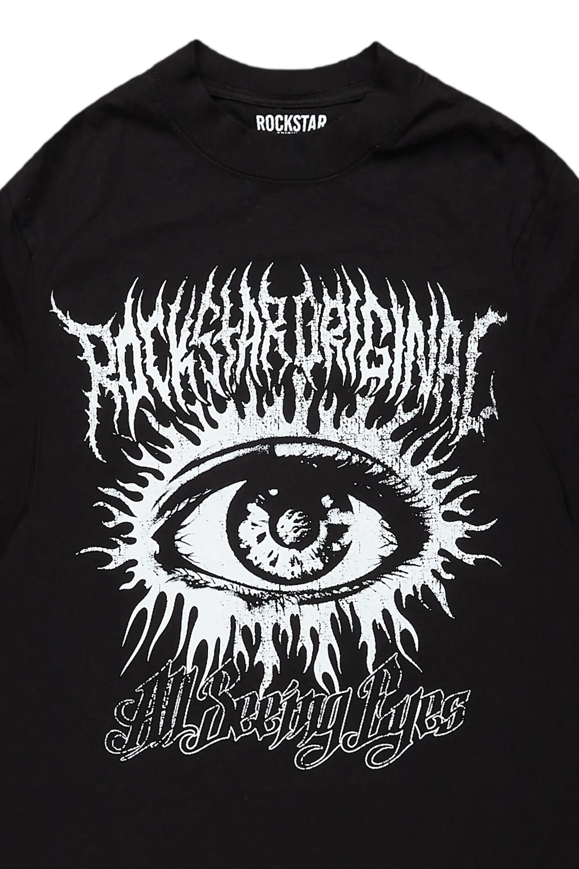 Cionna Black Mega Oversized T-Shirt
