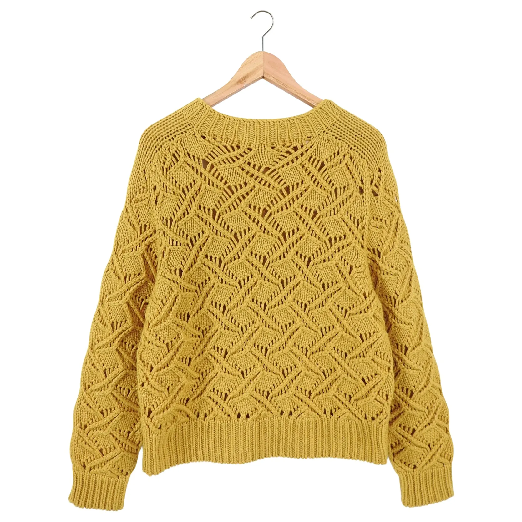 Dorothee Schumacher Mustard Yellow Cashmere Sweater - 4/6