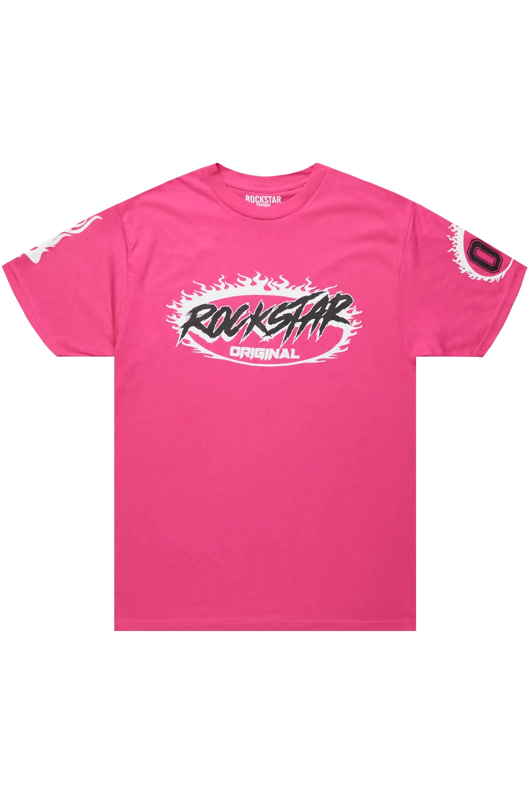 Draven Fuchsia Graphic T-Shirt
