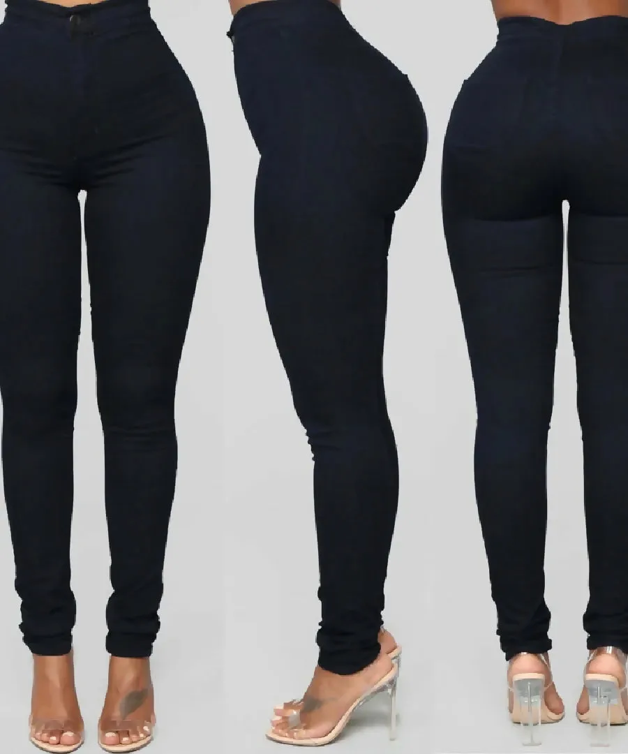 High Waisted Skinny Jeans