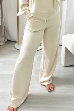 High-Waisted Wide Leg Sweatpants