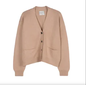 JUMPER1234 OVERSIZE VEE CARDIGAN - 2 COLORS