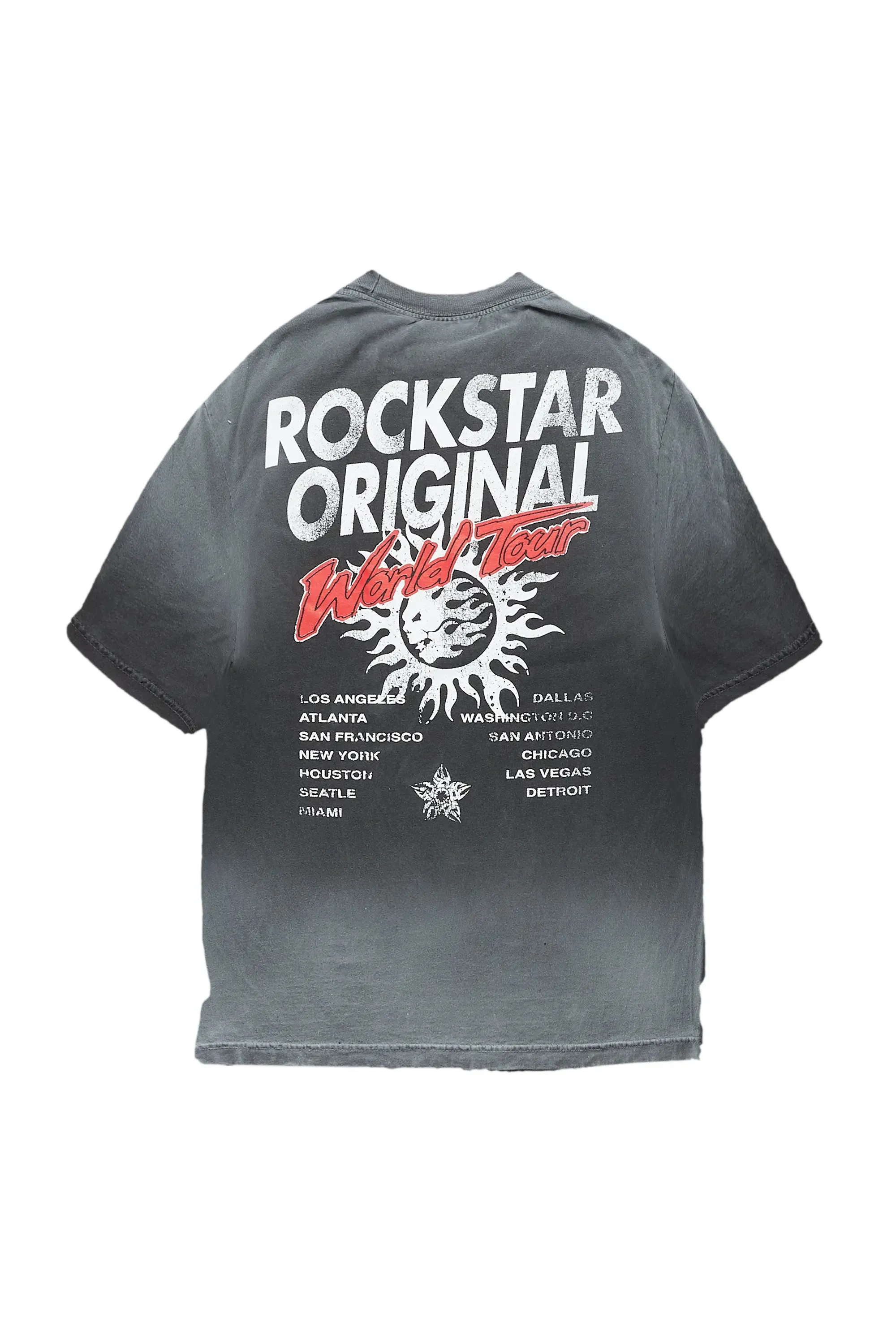 Kenisha Grey Mega Oversized T-Shirt