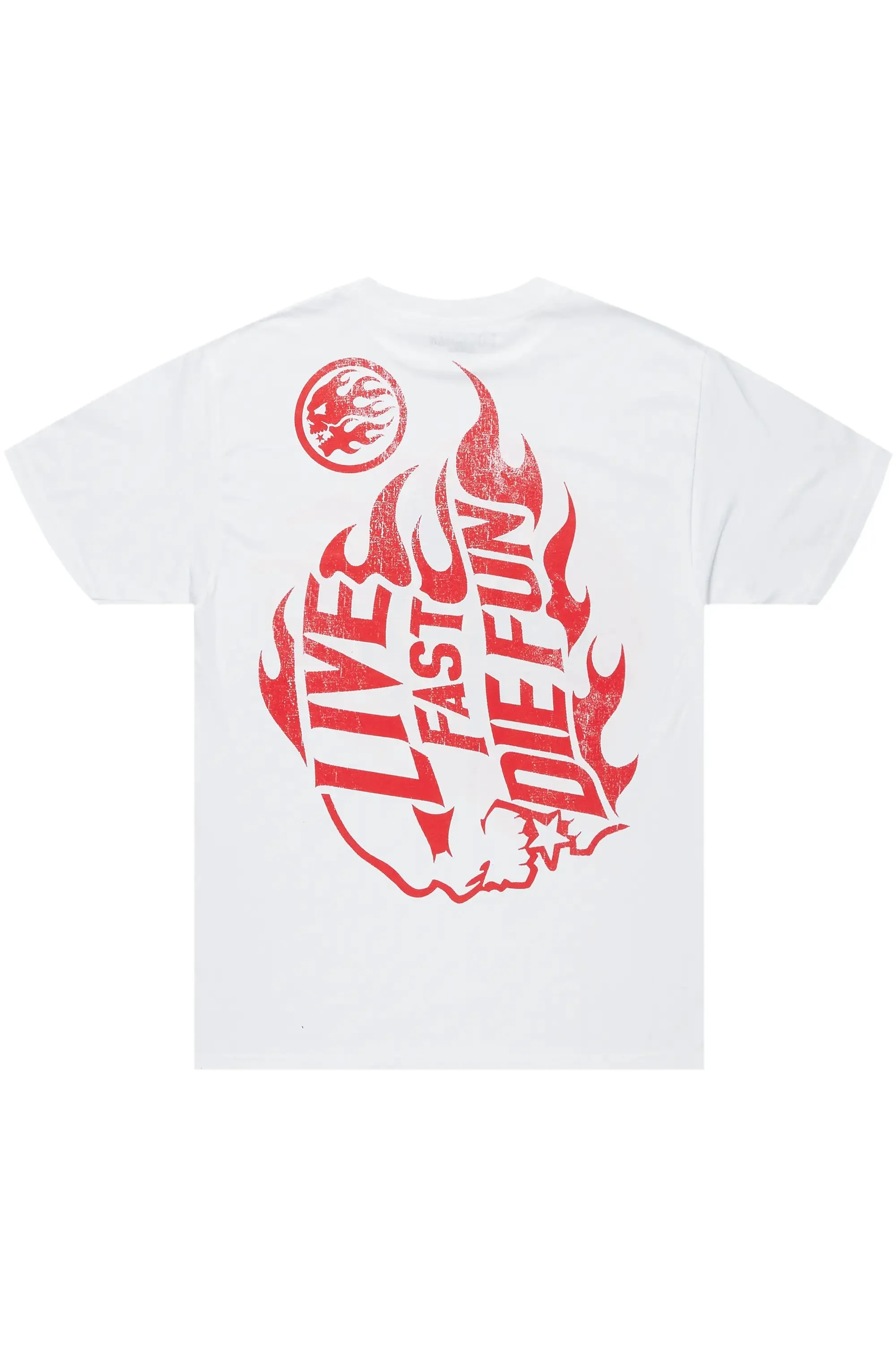 Laila White Oversized T-Shirt