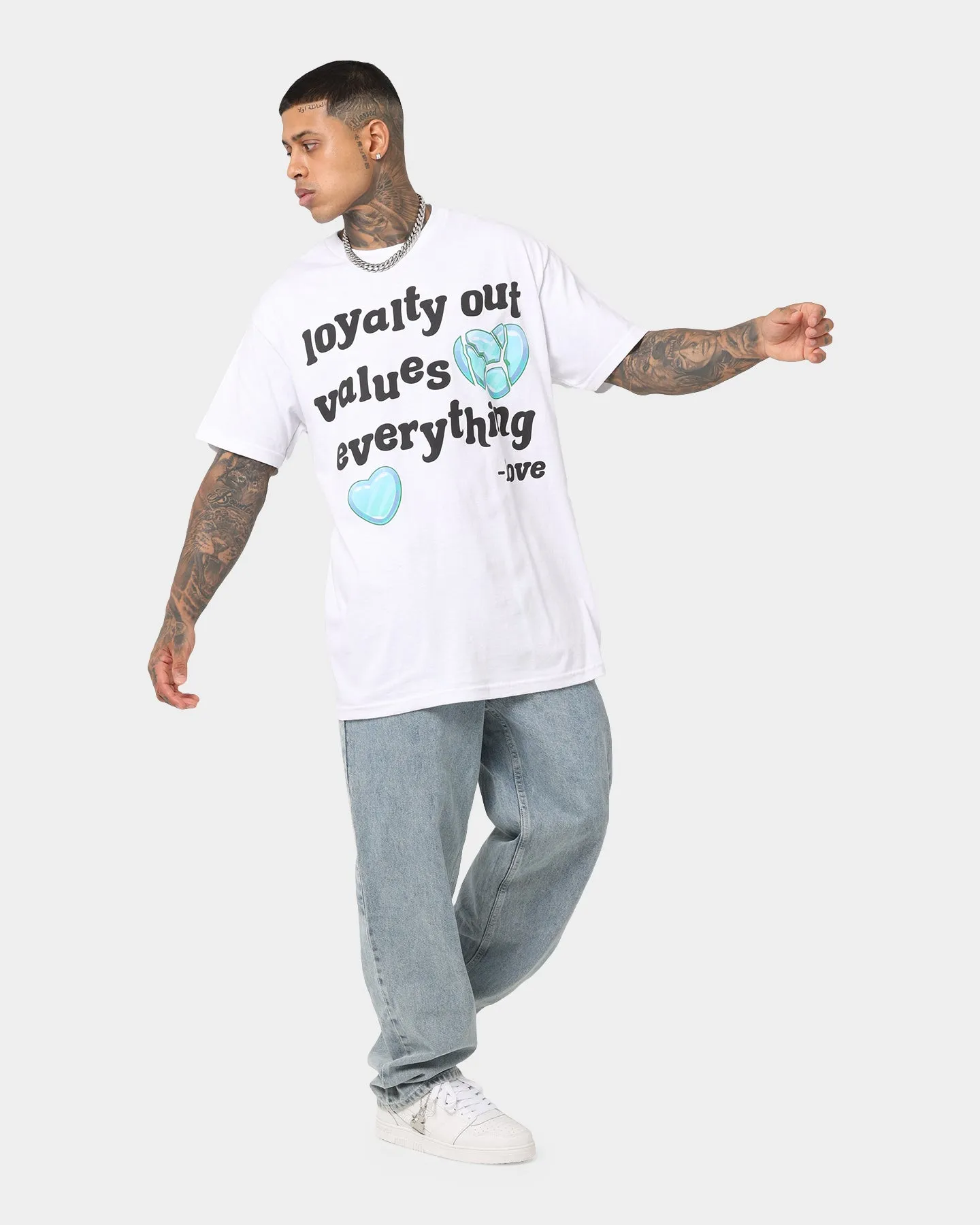 L.O.V.E Loyalty T-Shirt White