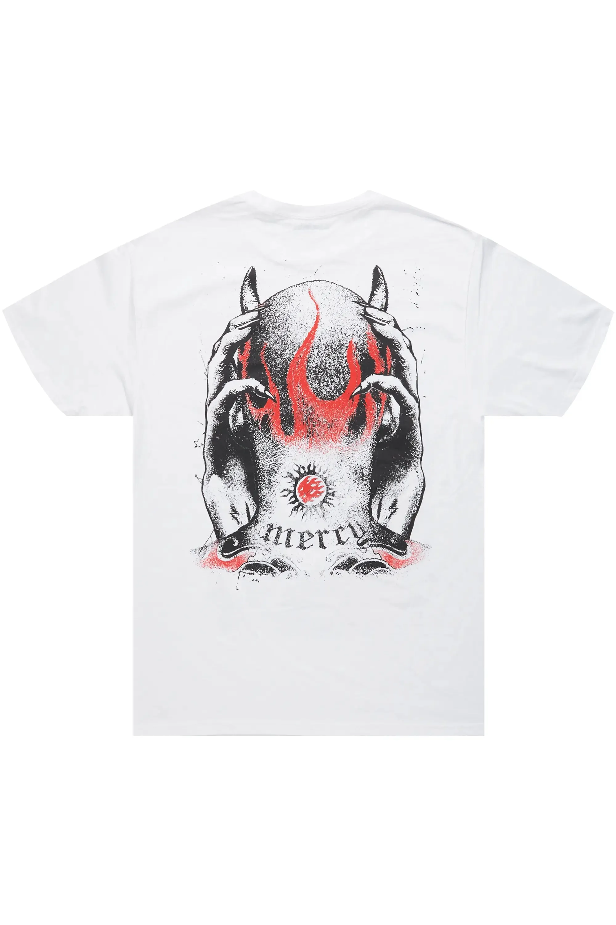 Marci White Oversized T-Shirt