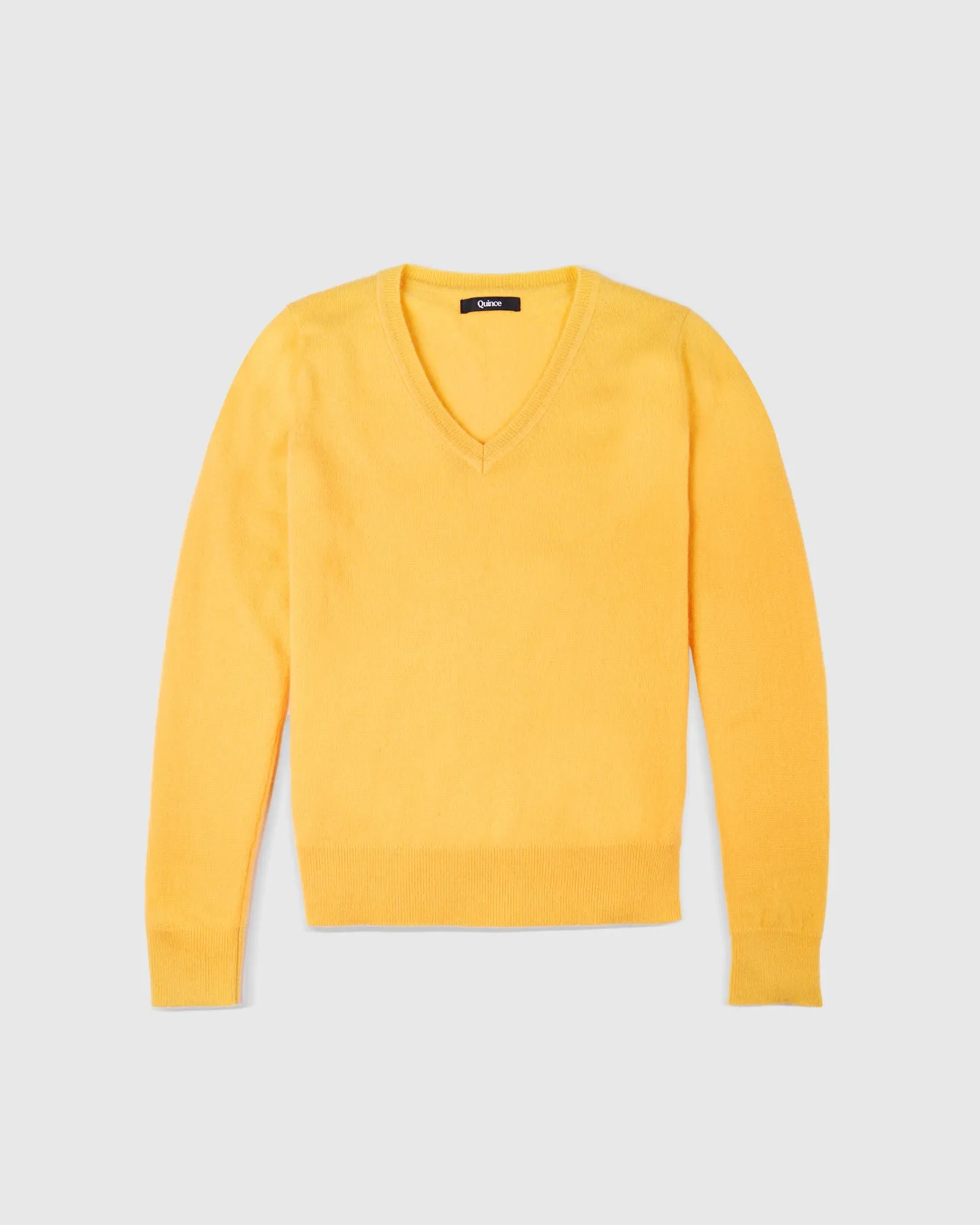 Mongolian Cashmere V-Neck Sweater