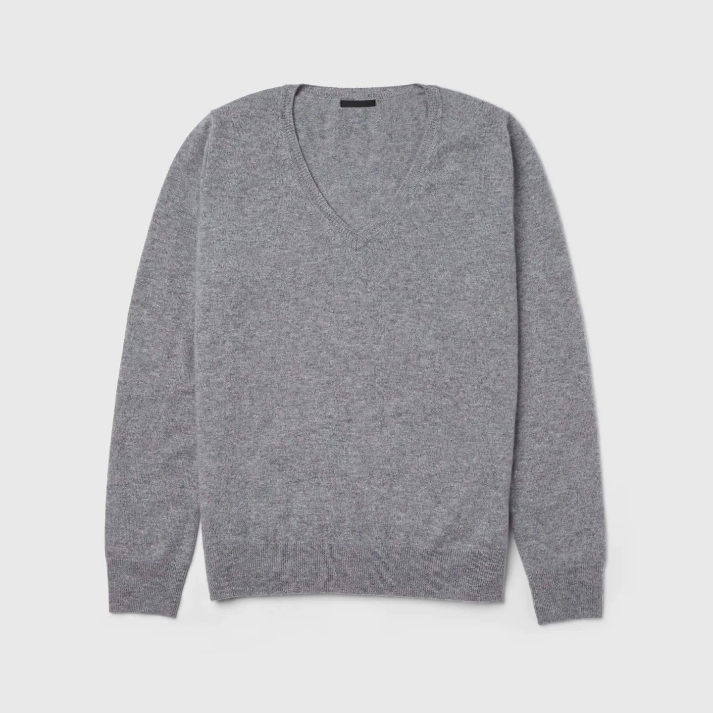Mongolian Cashmere V-Neck Sweater