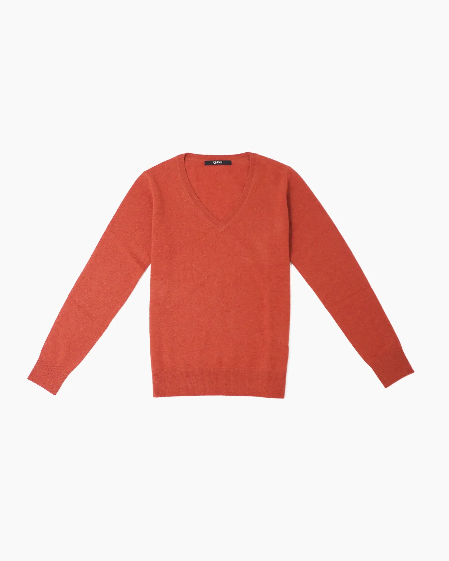 Mongolian Cashmere V-Neck Sweater