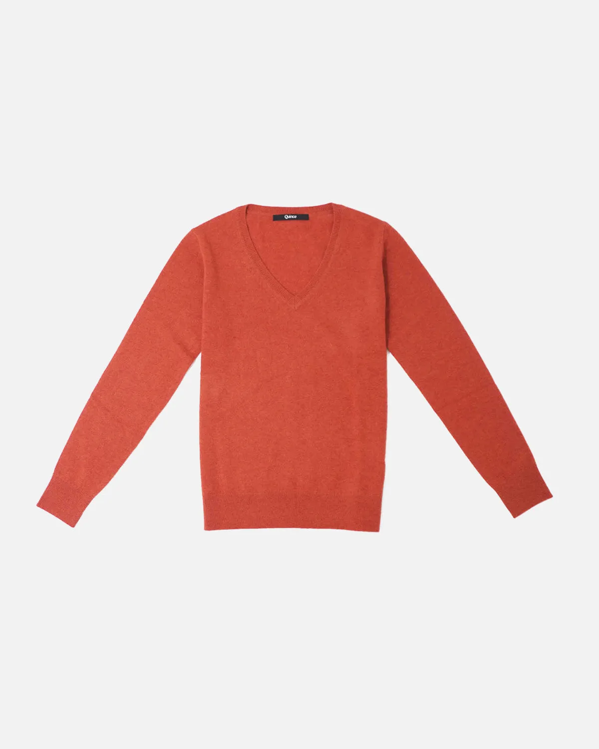 Mongolian Cashmere V-Neck Sweater
