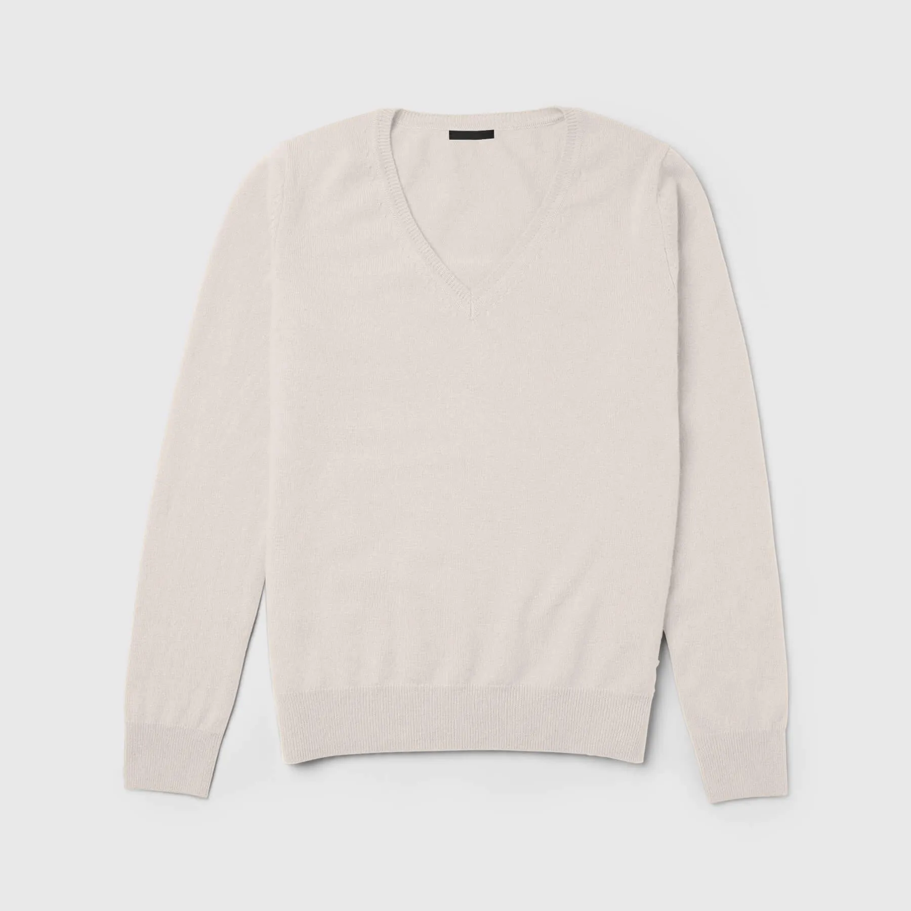 Mongolian Cashmere V-Neck Sweater