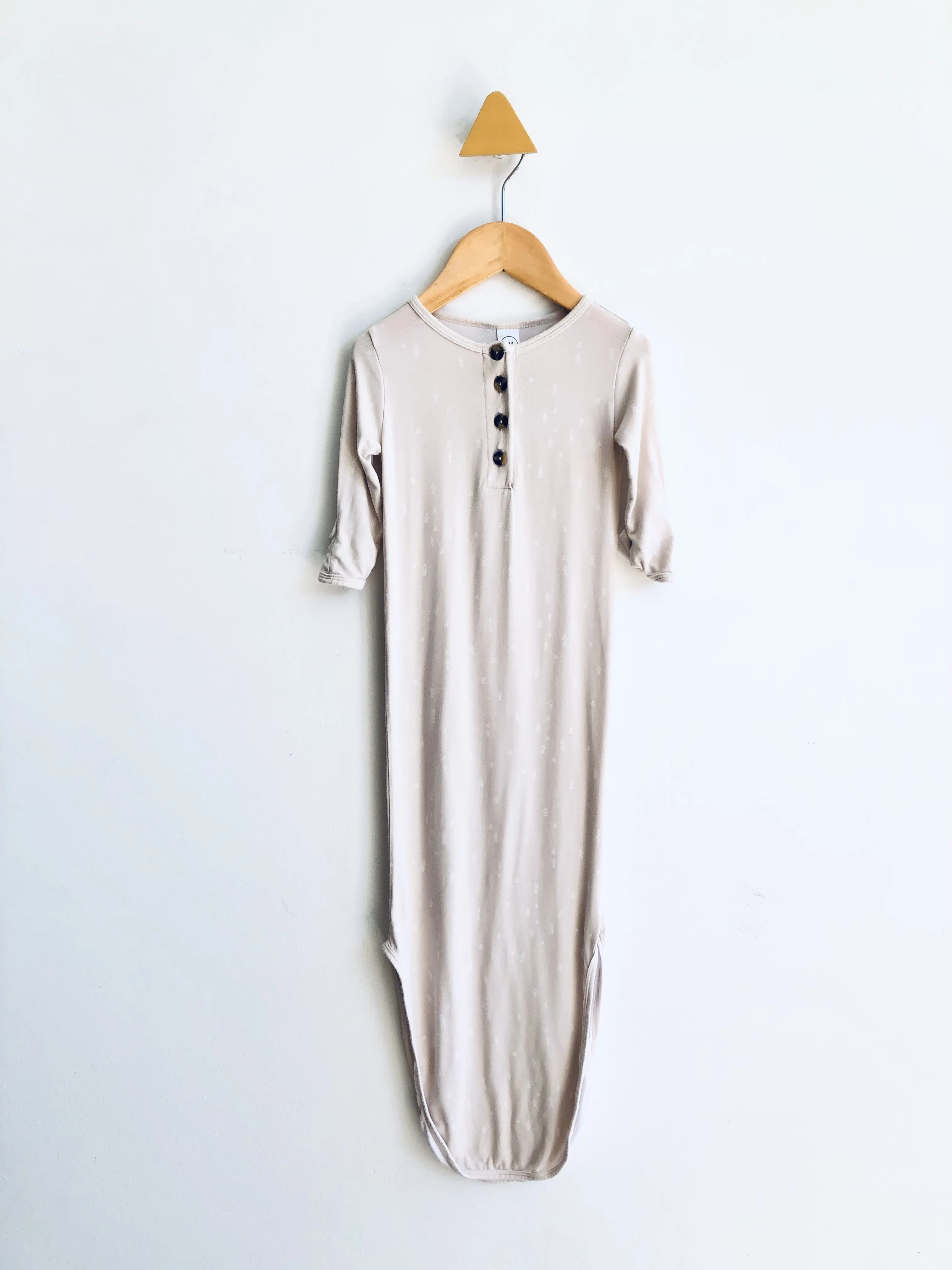 Mountain Bamboo Sleep Gown // 3-6M