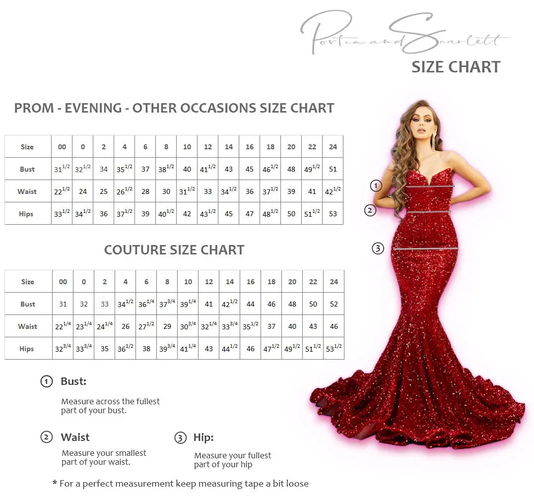 Portia & Scarlett PS124X One Sleeve Cocktail Dress with Cut Outs - Emerald or Gold