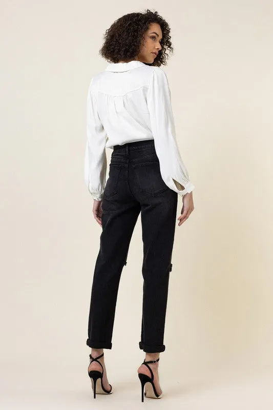 Prove It High Waisted Boyfriend Jeans ~ SAMPLE SALE