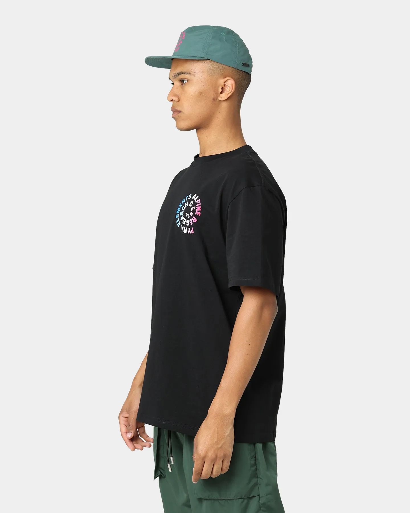 Pyra Spin Out T-Shirt Black/Multi-Coloured