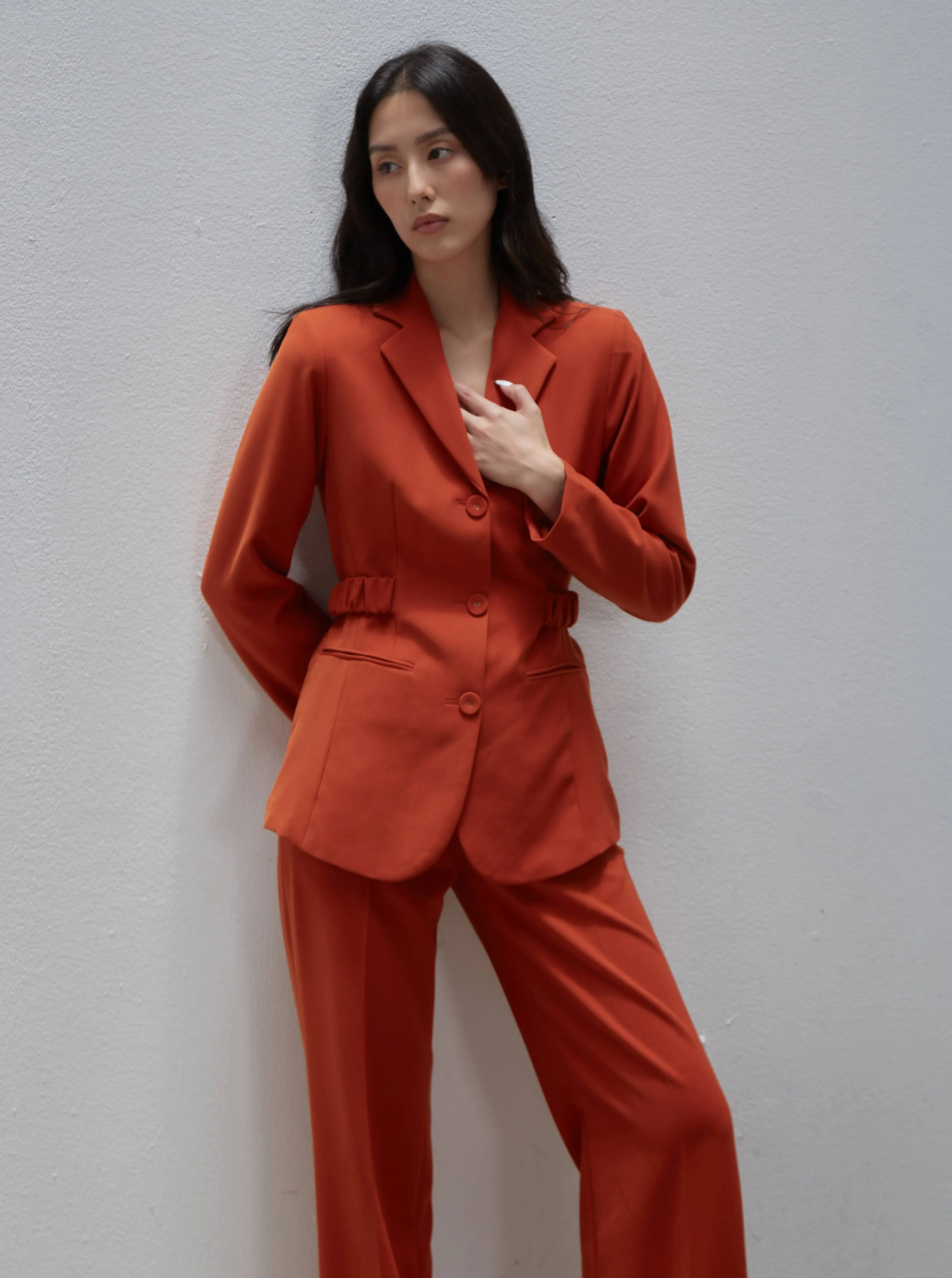 'Rust' Cotton Suit Set