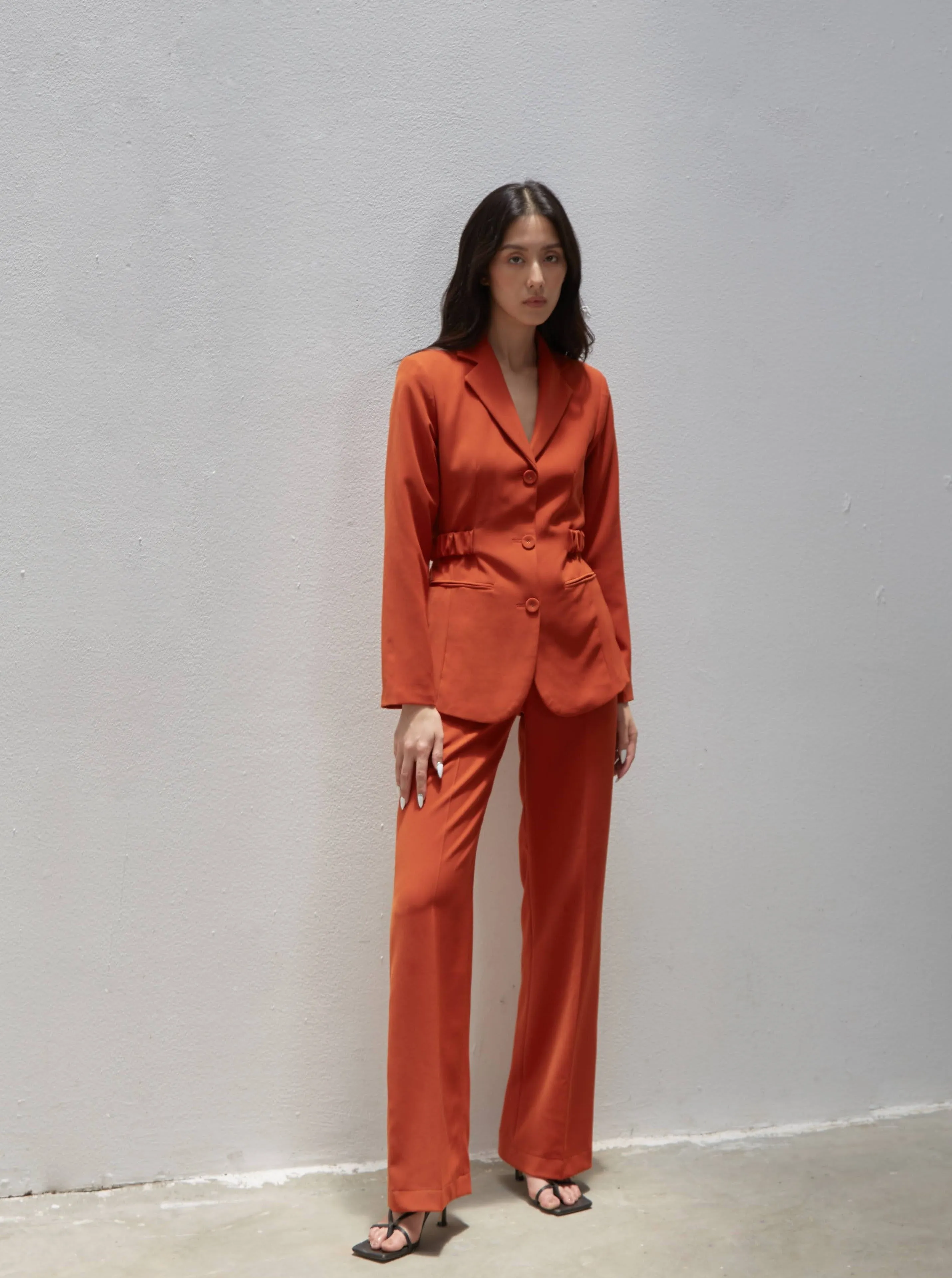 'Rust' Cotton Suit Set