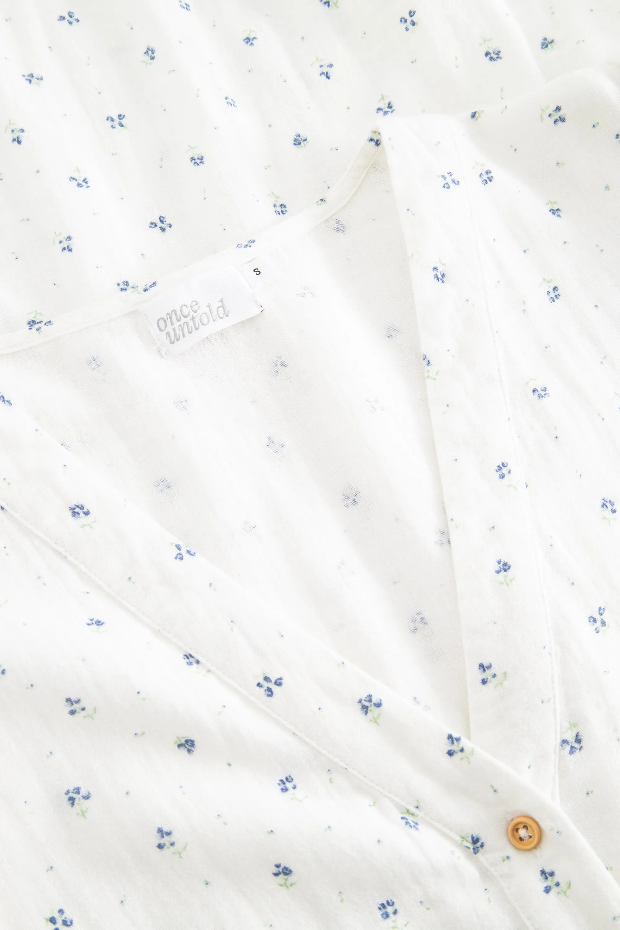 Seed Midi Dress - Petite Blue Flower