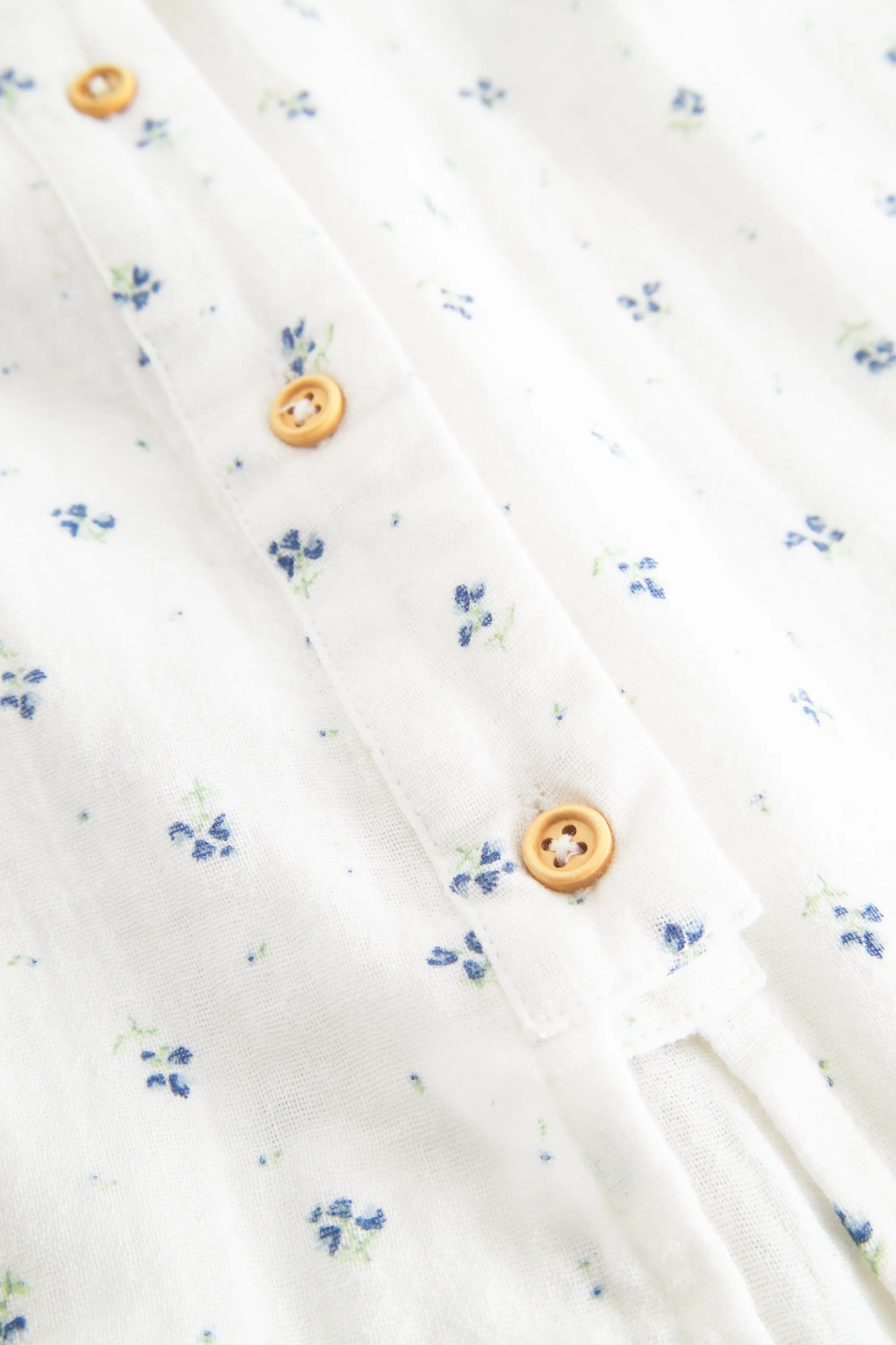 Seed Midi Dress - Petite Blue Flower