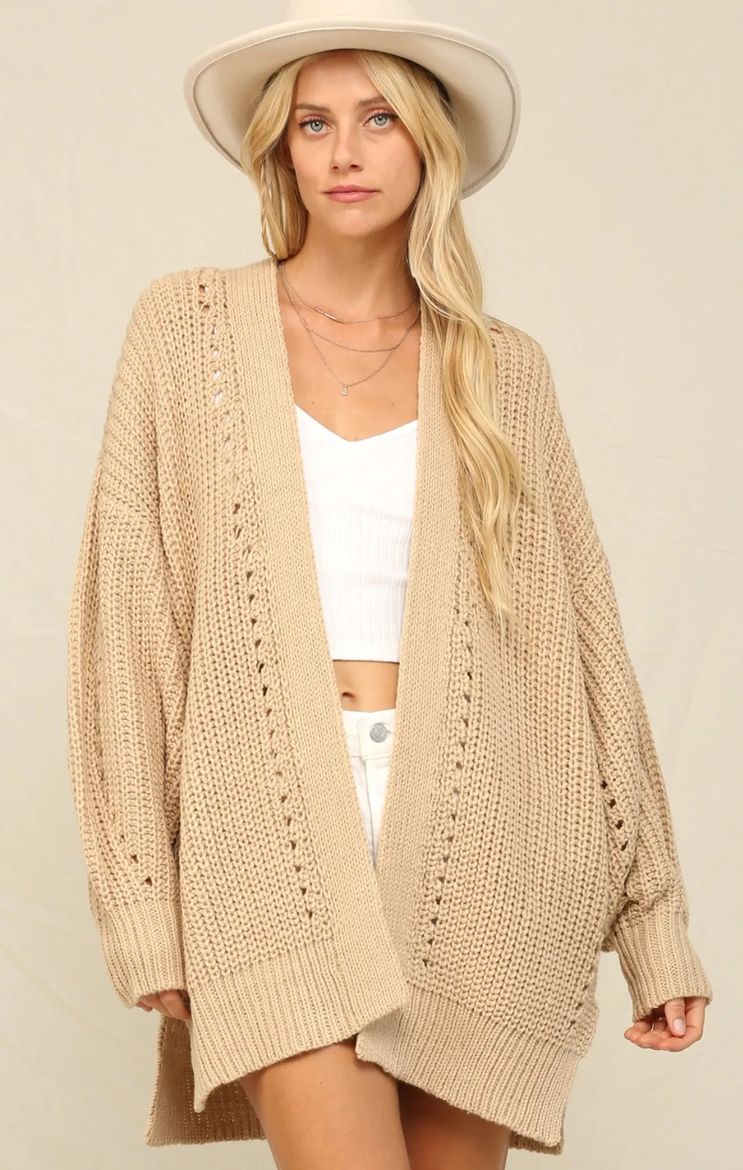 Soft Chunky Knit Cardigan