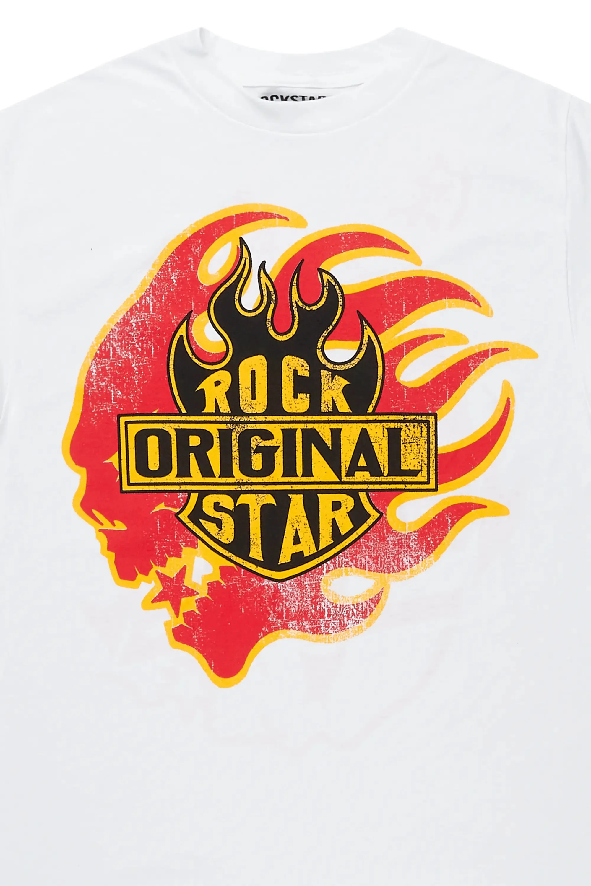 Station White Graphic T-Shirt