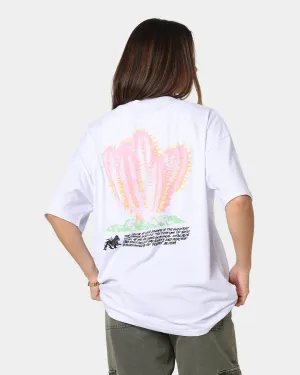 Stussy Women's Desert Bloom Relaxed T-Shirt White